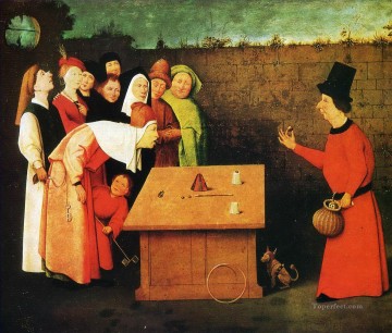 Hieronymus Bosch Painting - the conjuror Hieronymus Bosch